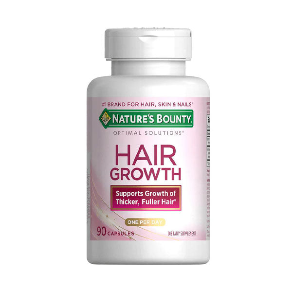 ناتشرز باونتي لنمو وتقوية الشعر ويعالج تساقطة 90 كبسولة |  صيدلية.كوم.