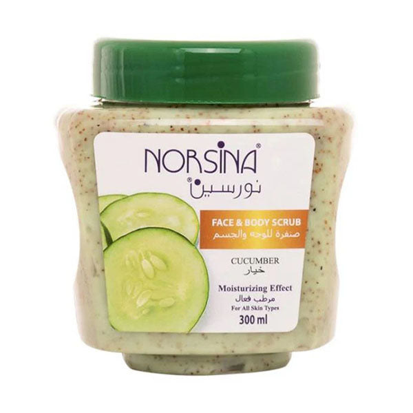 نورسينا صنفرة للوجه والجسم خيار