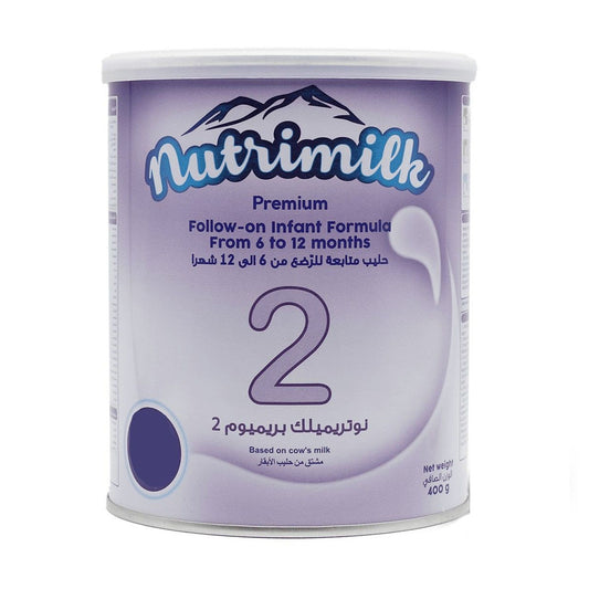 عرض نوتريميلك حليب أطفال رقم 2 من عمر 6-12 شهر - 400 جم *2 |  صيدلية.كوم.