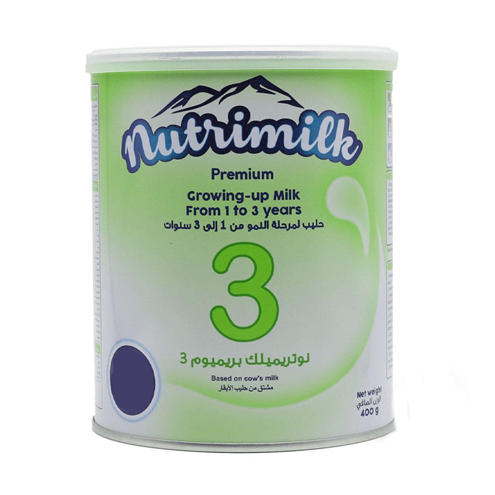 عرض نوتريميلك حليب أطفال رقم 3 من عمر 1-3 سنوات - 400 جم *3 | صيدلية.كوم.