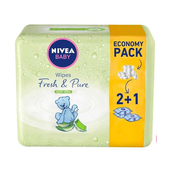 نيفيا مناديل مبللة للاطفال نقية ومنعشة