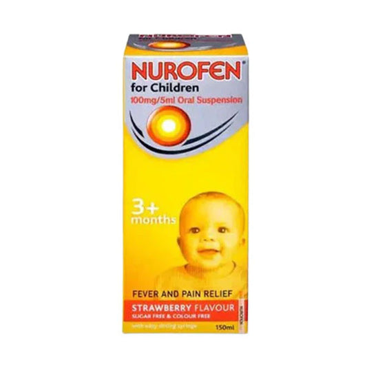 نيوروفين شراب معلق بنكهة الفراولة 150 مل |  صيدلية.كوم.