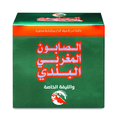 صابونة مغربية مع ليفة من وادي النحل