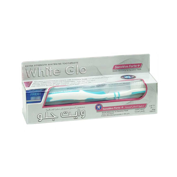 وايت جلو معجون أسنان للأسنان الحساسة وتبييض فعال