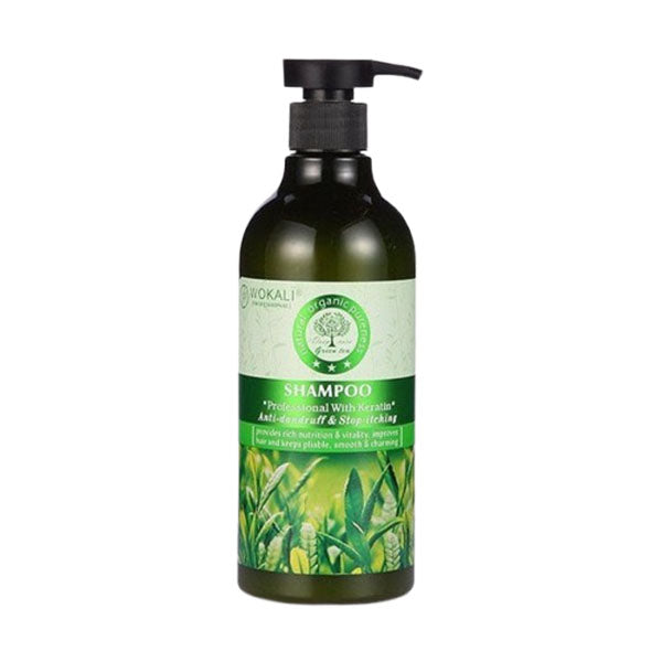 وكالي شامبو شعر بالكرياتين بالشاي الاخضر