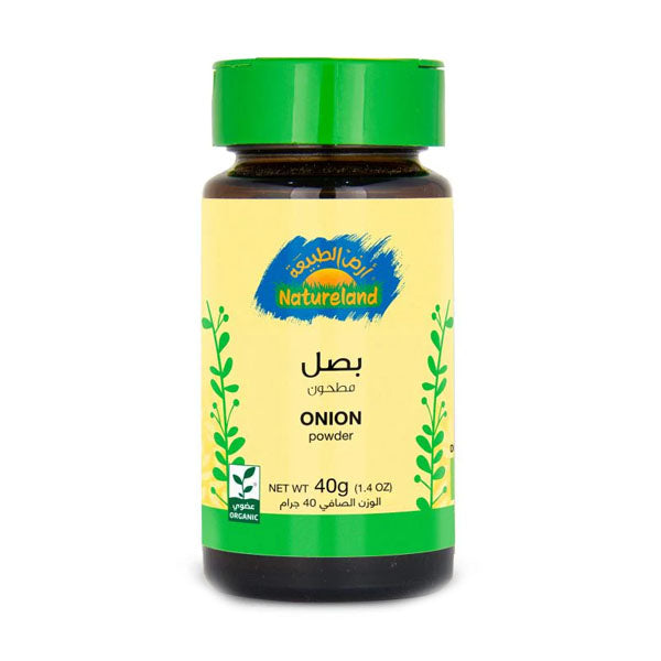 أرض الطبيعة بصل مطحون