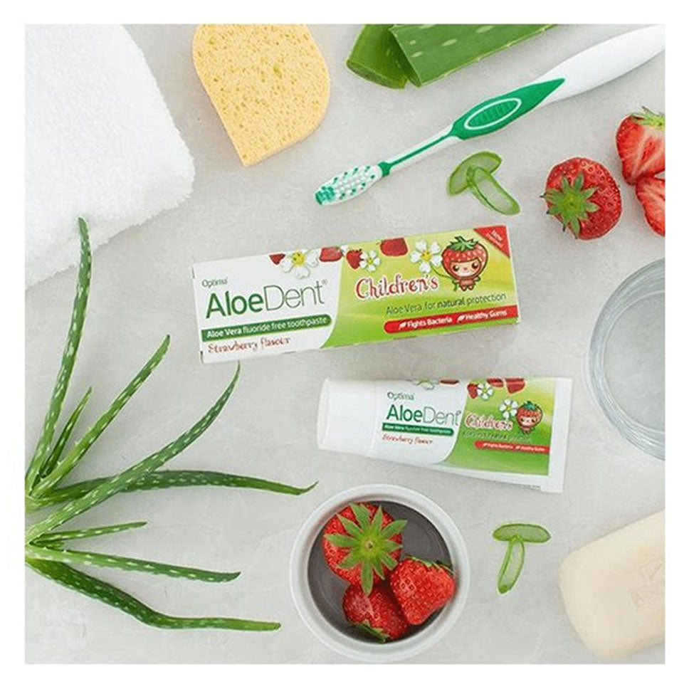 معجون أسنان للأطفال بالفلورايد بنكهة الفراولة من الودنت 50 مل | صيدلية.كوم.