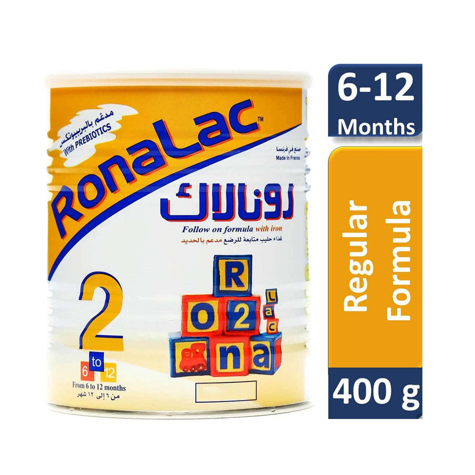 رونالاك حليب أطفال رقم 2 حجم 400 جم