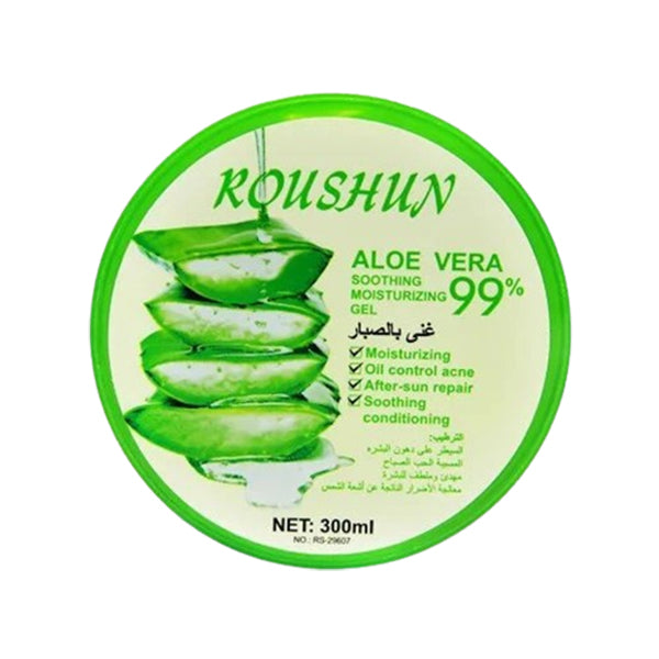 روشن جل الصبار 99٪ مرطب مهدئ 300 مل.