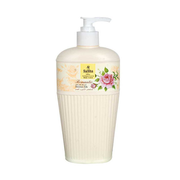 ساشا لوشن للجسم و اليد بعطر الورد رومنتك