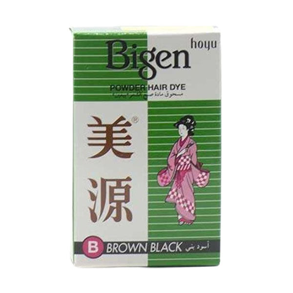 صبغة بيجن اسود بني للشعر
