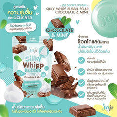 Joji Secret Young Silky Web Bubble Soap Bar with Chocolate and Mint 100g