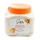 صنفرة شفا بخلاصة المشمش للجسم والوجه