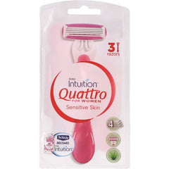 شيك حلاقة كواترو للبشرة الحساسة