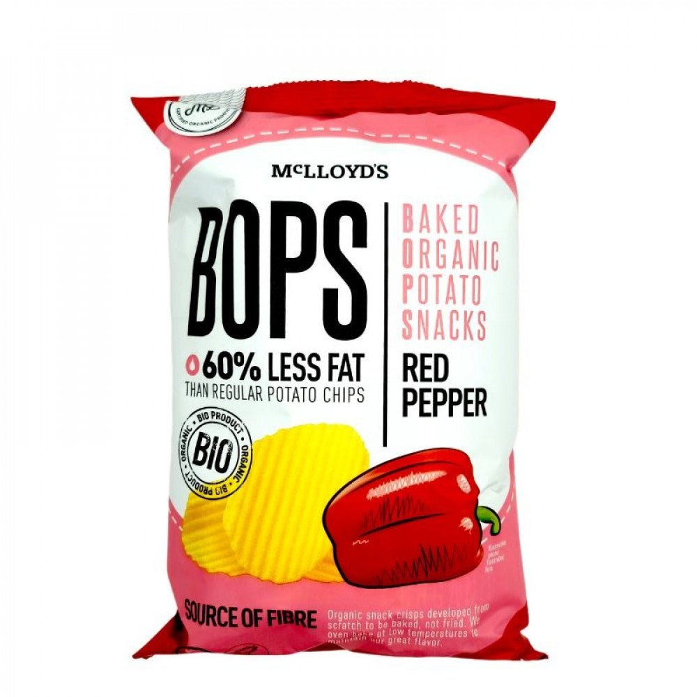 سناكس البطاطس العضوية مع الفلفل الاحمر