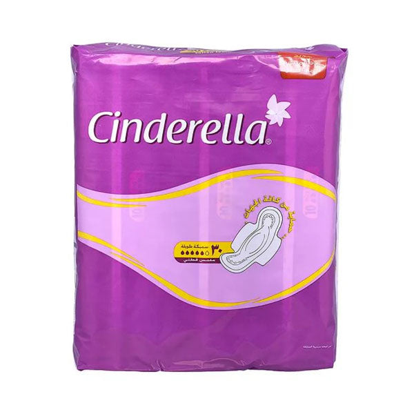 سندريلا حفائض نسائية سميكة وطويلة