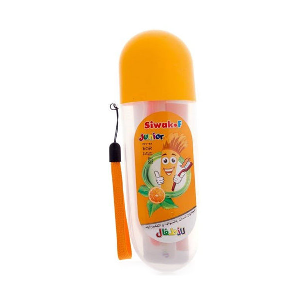 سواك.إف معجون أسنان شنطة بنكهة البرتقال