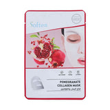 سوفتن - قناع الرمان والكولاجين.