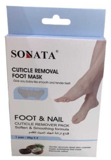 سوناتا قناع إزالة الجلد الميت للقدم 2×20جم.
