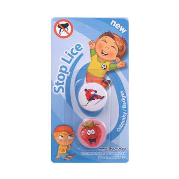 ستوب لايس بادج ذكي لطرد حشرات الرأس