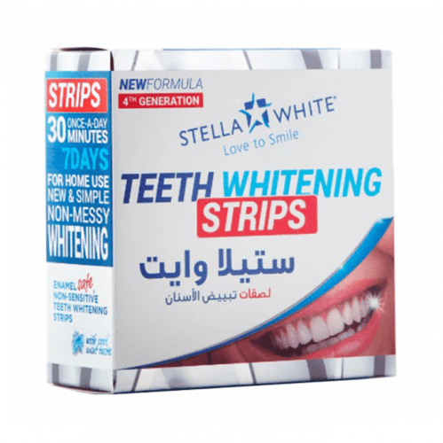 ستيلا وايت لصقات تبييض الأسنان 28 لصقة - Sidalih.com || صيدلية.كوم