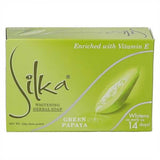 سيلكا صابون مبيض بالبابايا الخضراء