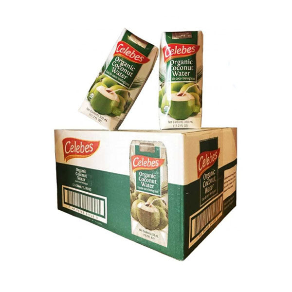 سيليبز ماء جوز الهند العضوي كرتون