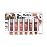 ذا بالم مجموعة 6 ميني احمر شفاه سائل ميت مات هيوز