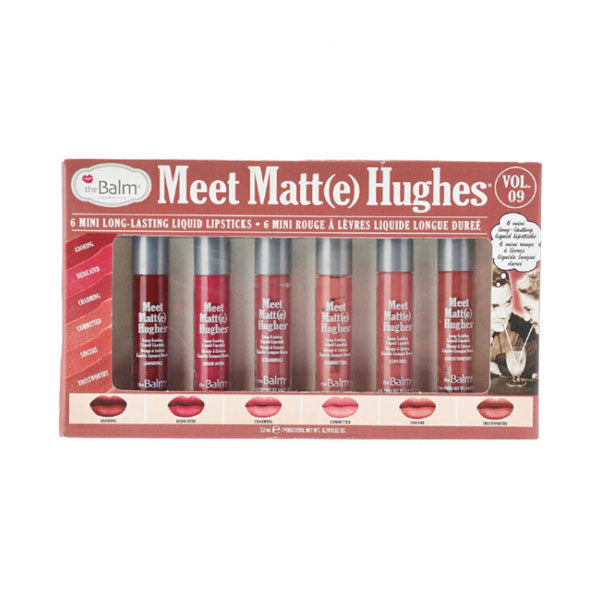 ذا بالم مجموعة احمر شفاه سائل ميت مات هيوز 9.