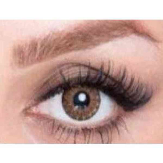 ذهب عدسات لاصقة تجميلية توباز #12.