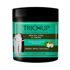 تريشوب ماسك الزيت الساخن المعالج للشعر صحي طويل وقوي
