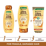 غارنييه بديل الزيت الترا دوكس عسل ملكي للشعر تالف و الضعيف 200 مل