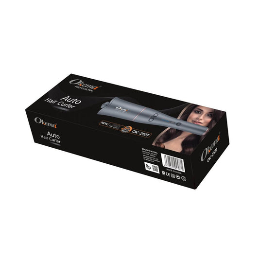 جهاز تمويج الشعر الذاتي OK-2577 رمادي من اوكيما