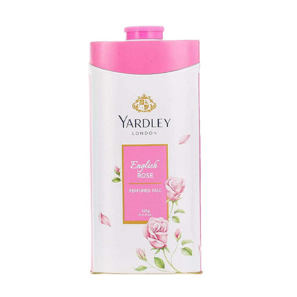 ياردلي بودرة التلك المعطرة بالورد الإنجليزي