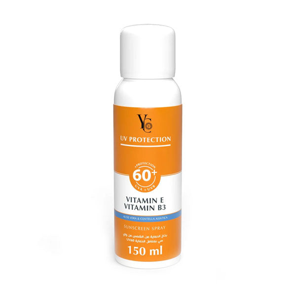 YC بخاخ واقي شمس SPF 60+ مقاوم للماء 150 مل | صيدلية.كوم.