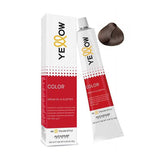 يلو صبغة شعر 5 اللون البني الفاتح 100مل.