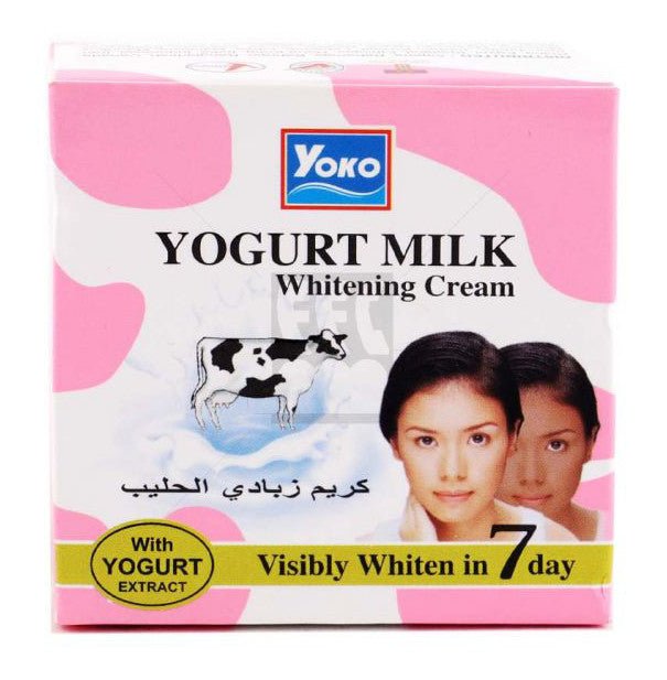 يوكو كريم زبادي الحليب لتبييض البشرة 4 جم - Sidalih.com || صيدلية.كوم