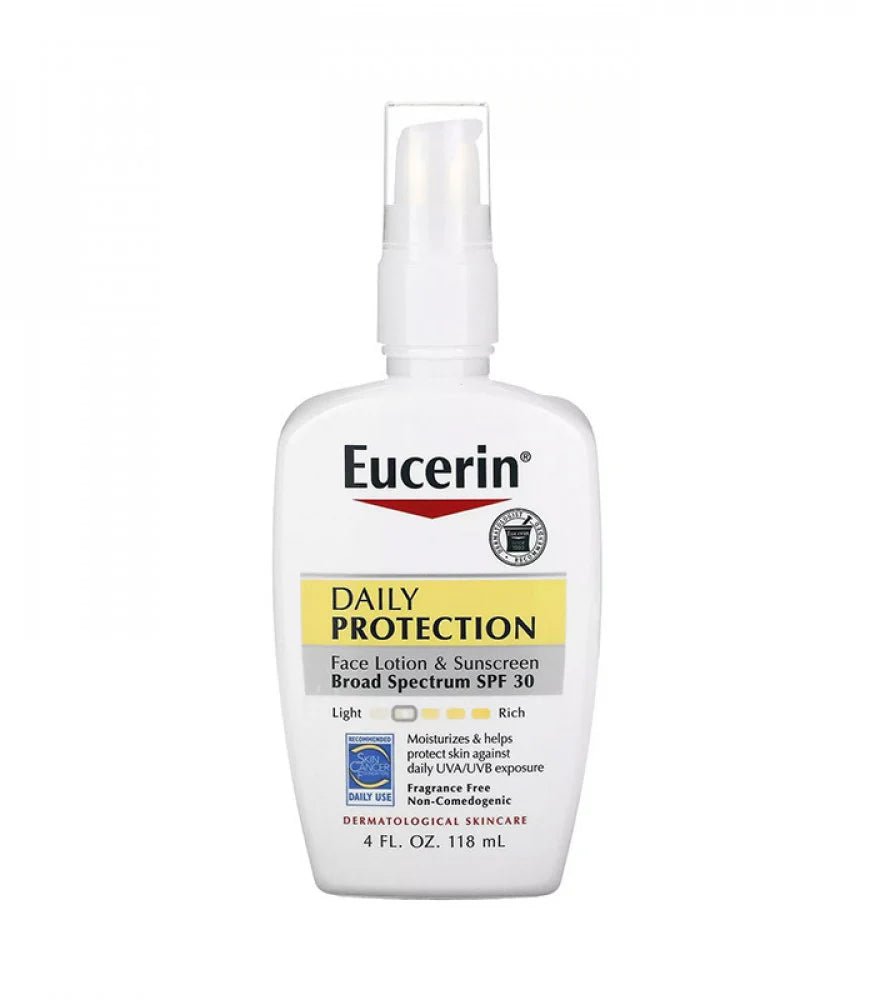 يوسرين لوشن الوجه المرطب للحماية اليومية SPF30  118 مل |  صيدلية.كوم.