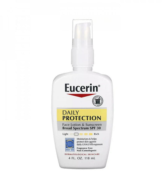 يوسرين لوشن الوجه المرطب للحماية اليومية SPF30  118 مل |  صيدلية.كوم.