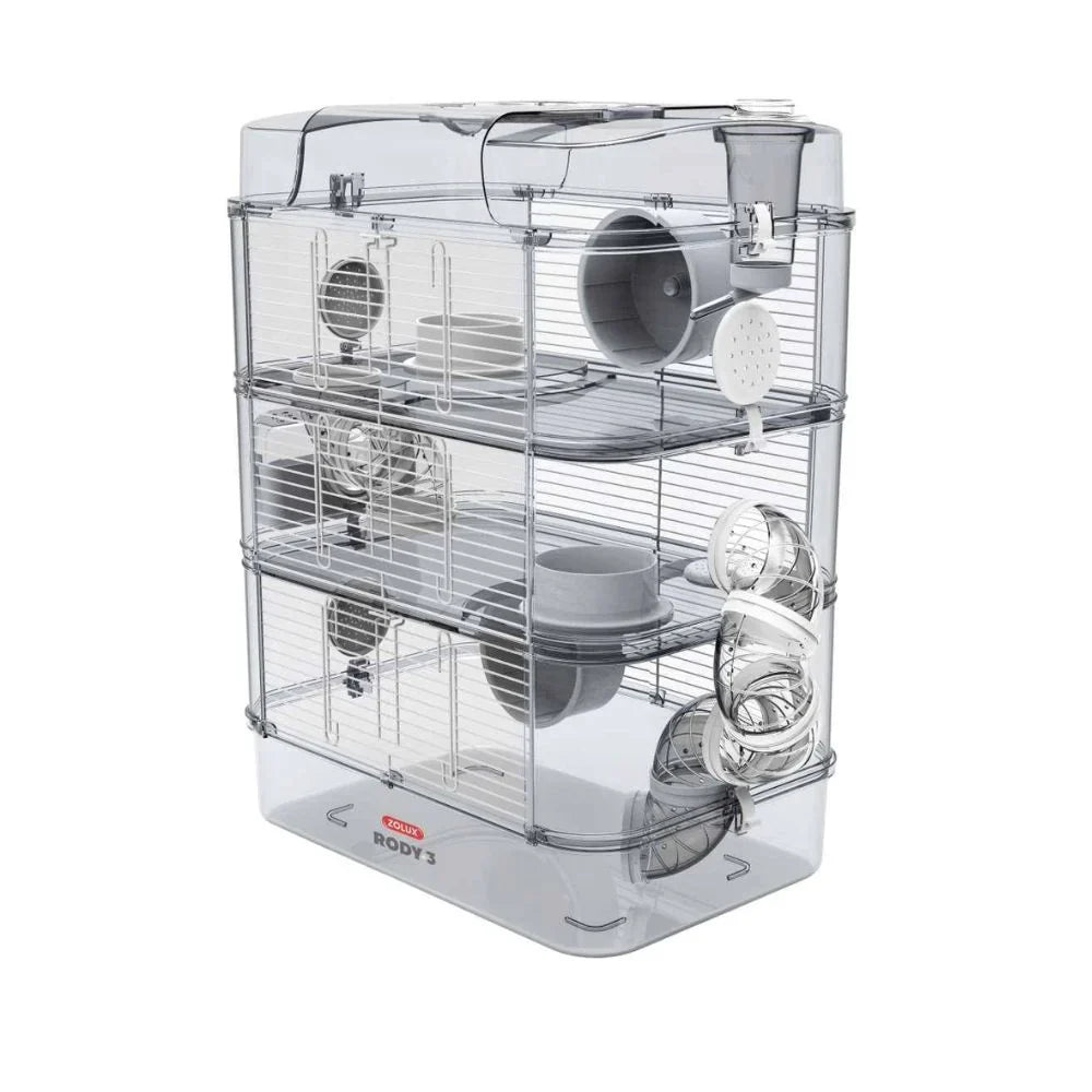 زولكس رودي 3 قفص ثلاثي للقوارض الصغيرة | صيدلية.كوم.