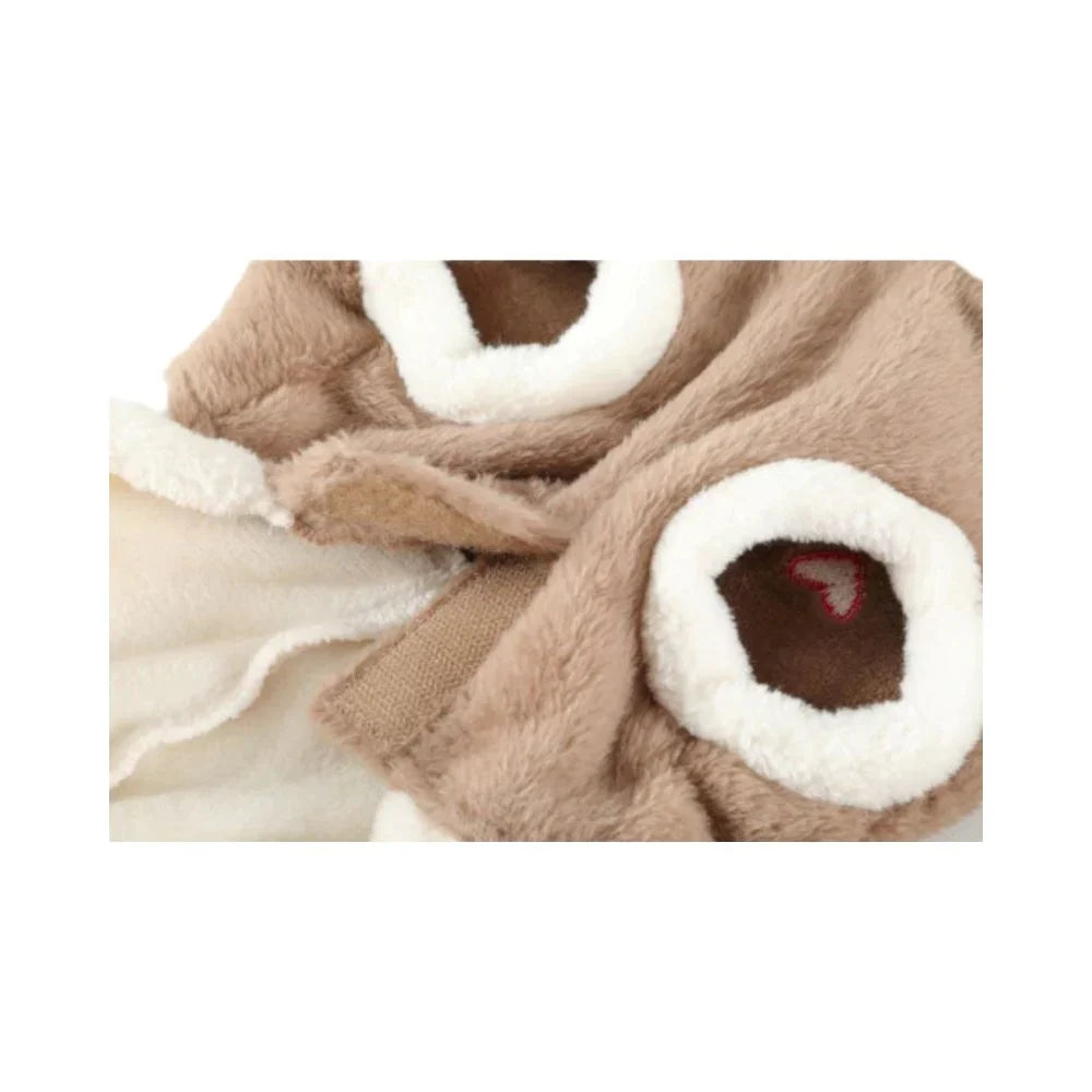 زولكس تيدي كنزة مع قبعة للقطط بني | صيدلية.كوم.