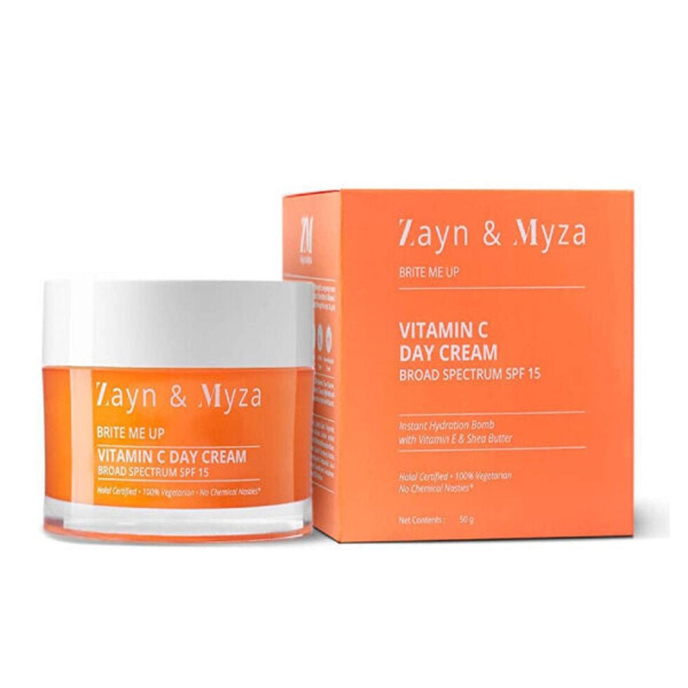 زين وميزا كريم النهار الوجه بفيتامين سي 50 مل.