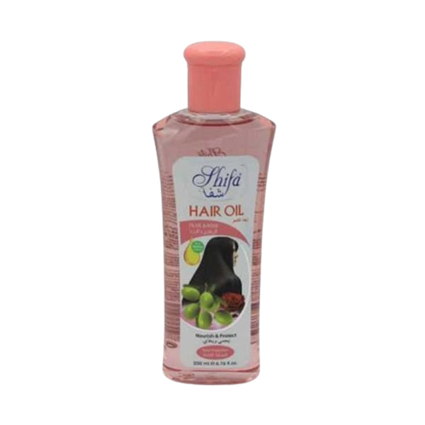 زيت الشعر شفا الزيتون والورد يحمي ويغذي
