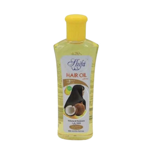 زيت الشعر شفا جوز الهند كثافة وقوة