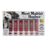 مجموعة 6 ميني احمر شفاه سائل ميت مات هيوز من ذا بالم – Vol.4.