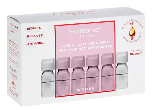 فولتن أمبولات ثلاثية المفعول لعلاج تساقط الشعر للنساء 12 أمبول.