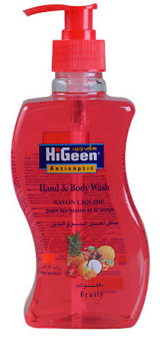 هايجين سائل غسيل اليدين و الجسم 500 مل -برائحة الفواكه.