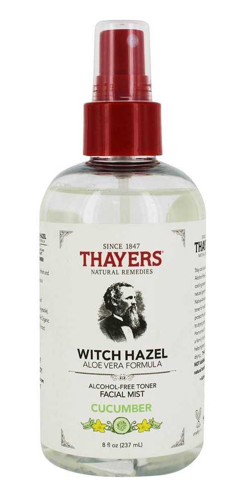 ثايرس بخاخ تونر بخلاصة الخيار مع البندق والصبار