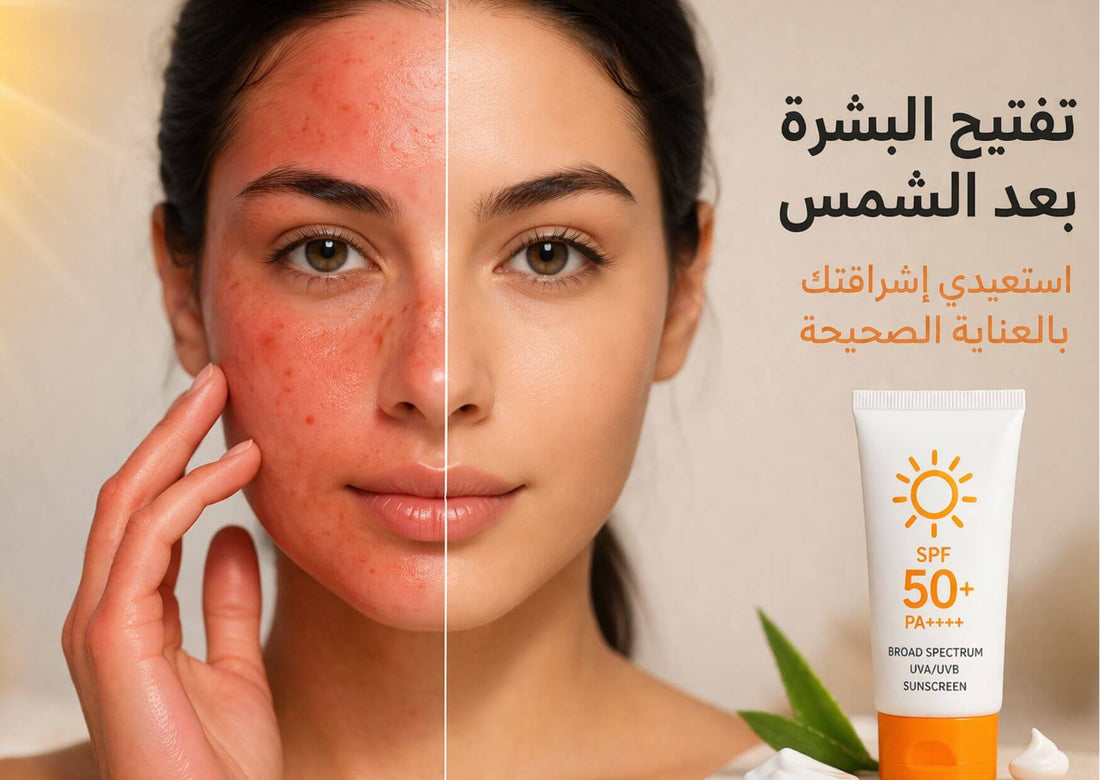 تفتيح البشرة بعد الشمس