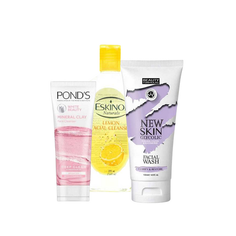 Facial cleansers and cleansers